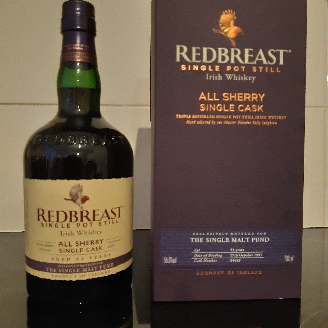 Redbreast All Sherry Single Cask 22 years old