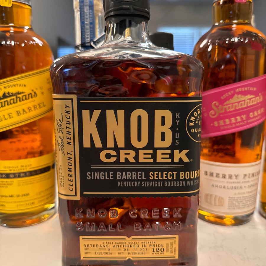 Knob Creek Single Barrel Select (Veterans: Anchored in Pride)