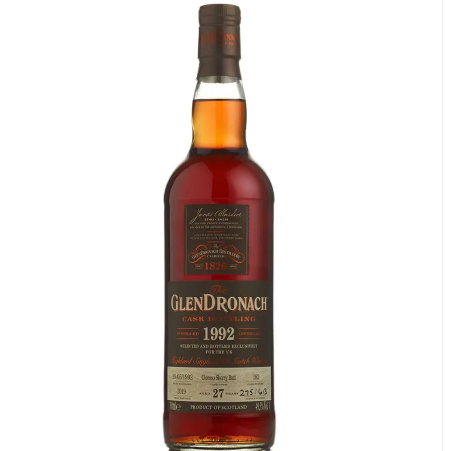 Glendronach 27 YO 1992 UK Exclusive (Cask 182)