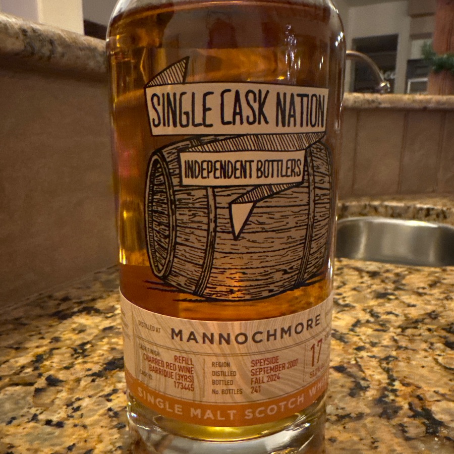 Single Cask Nation Mannochmore 17 yo