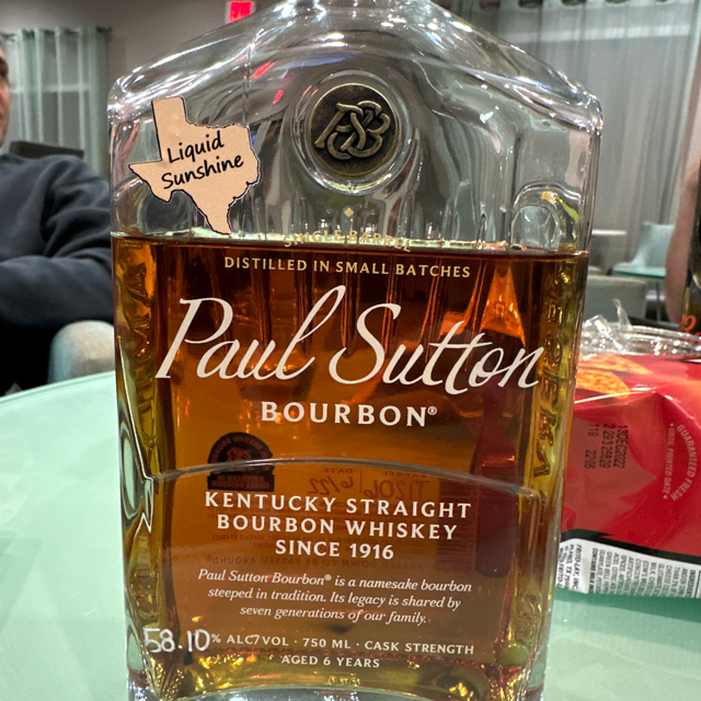Paul Sutton Bourbon Cask Strength