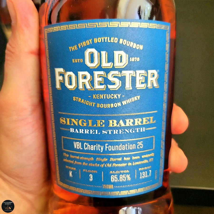 Old Forester Single Barrel, Barrel Strength by Angel's Share "VBL Charity Foundation 25"
