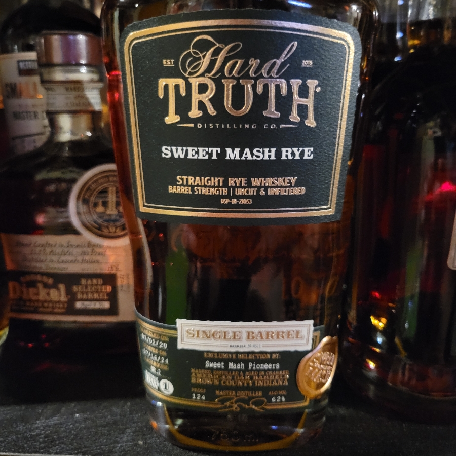Hard Truth Single Barrel Sweet Mash Rye #20-0511