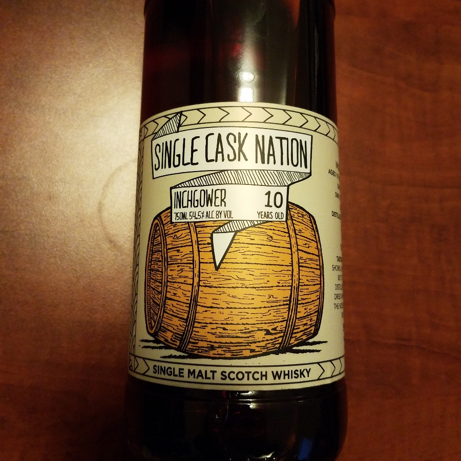 Single Cask Nation Inchgower 10