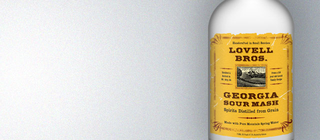 Lovell Bros. Georgia Sour Mash Spirits Distilled from Grain