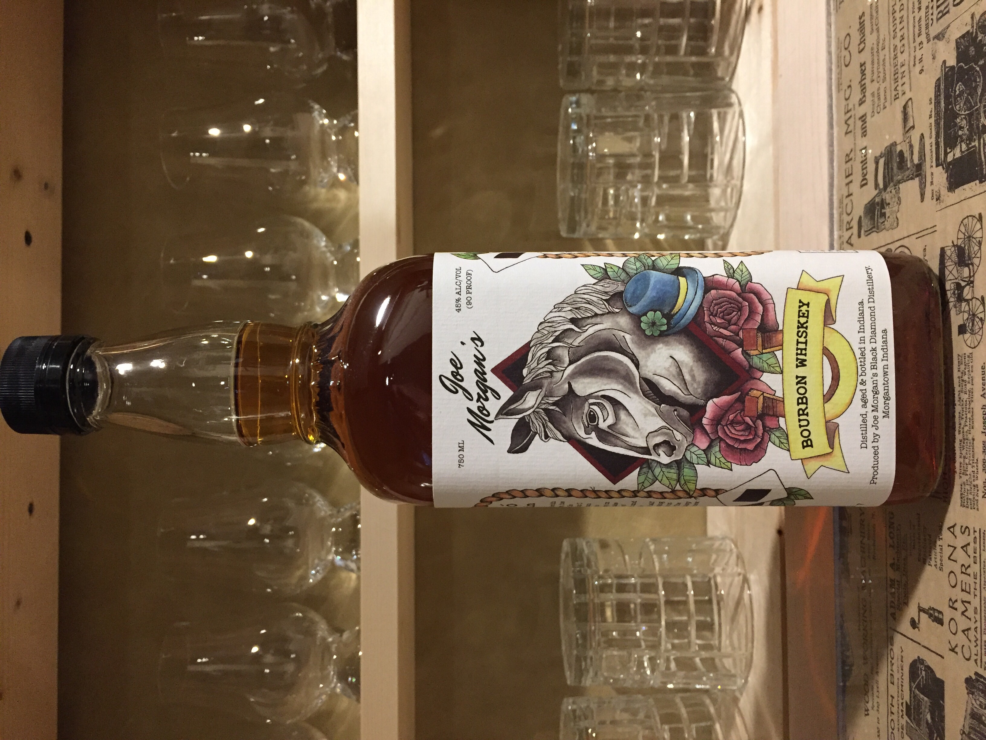 Joe Morgan's Bourbon Whiskey