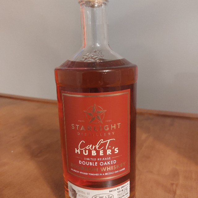 Starlight Carl T. Huber's Double Oaked Bourbon (CWBS American Oak)