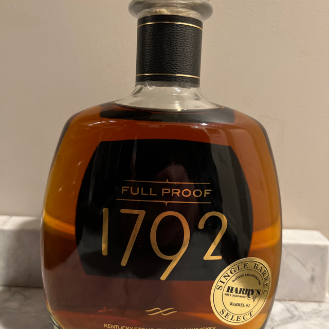 1792 Full Proof - Single Barrel - Harry