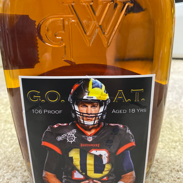 WhistlePig Bells 104 Store Pick with Brown Water Social Club "G.O.A.T"