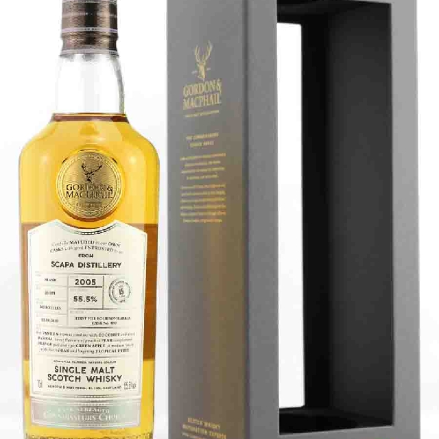 Scapa 2005 15 Year Connoisseurs Choice Cask Strength (Gordon & MacPhail)