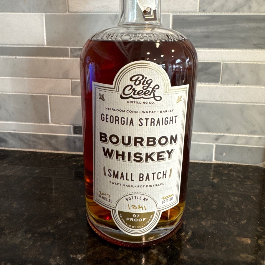 Big Creek Georgia Straight Small Batch