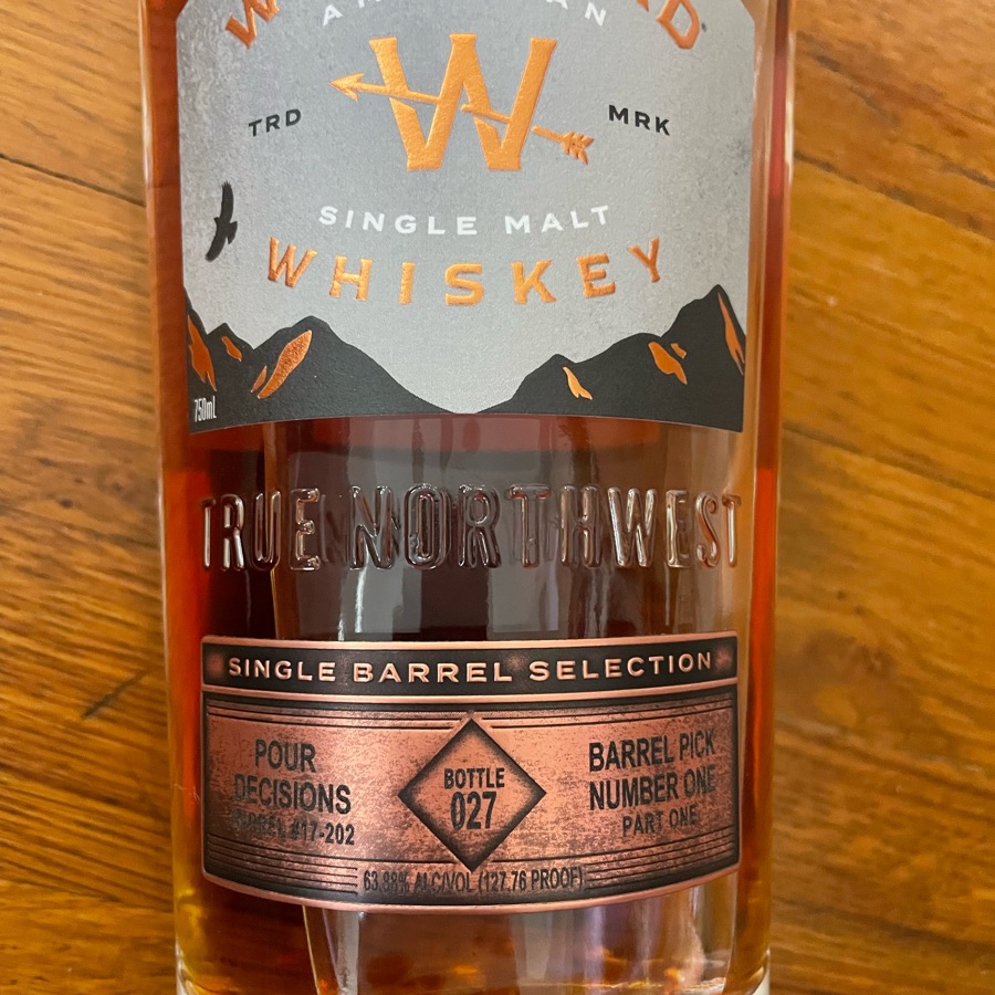 Westward Whiskey Pour Decisions Barrel Pick Number One Part One