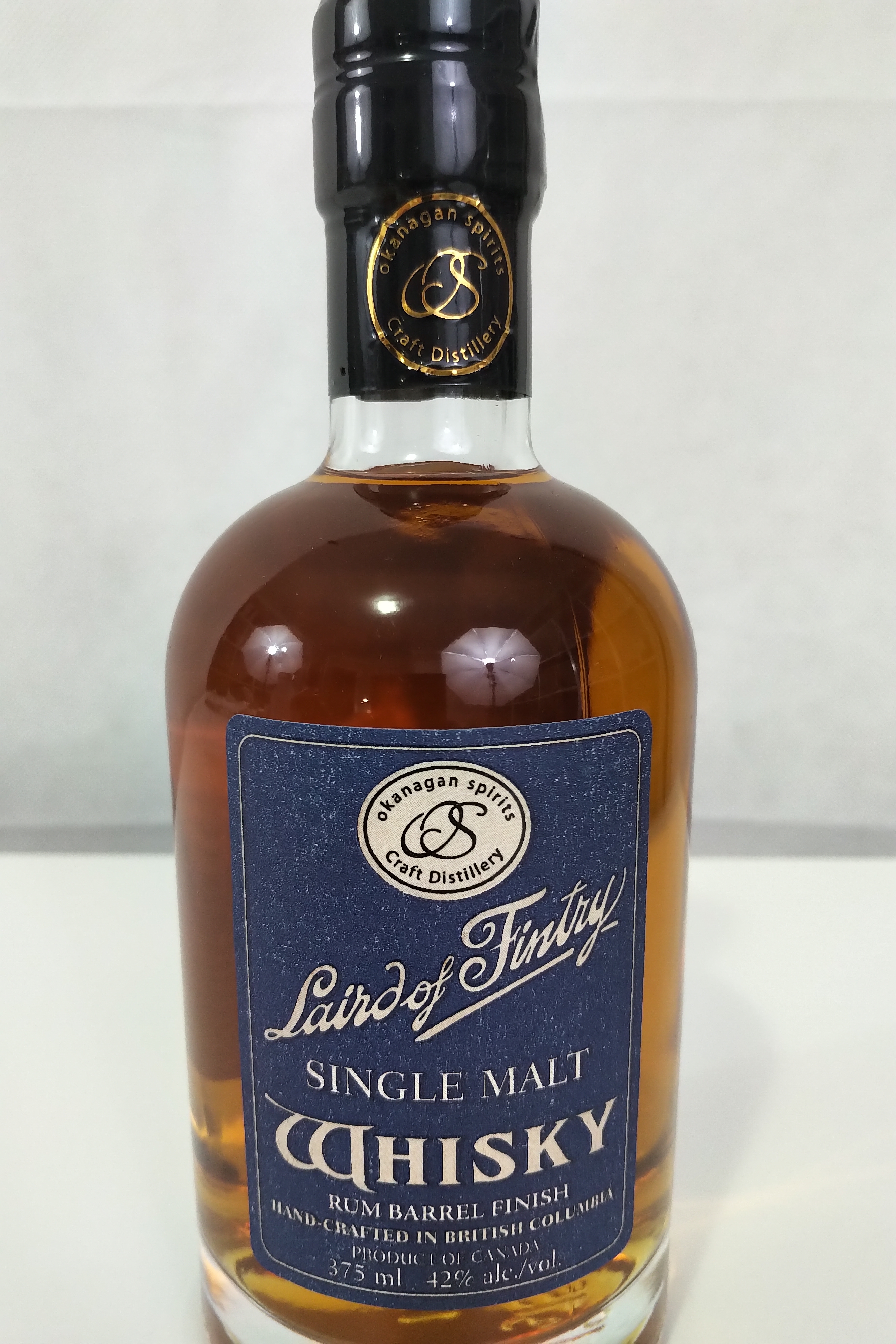 Laird of Fintry Single Malt Rum Barrel Finish