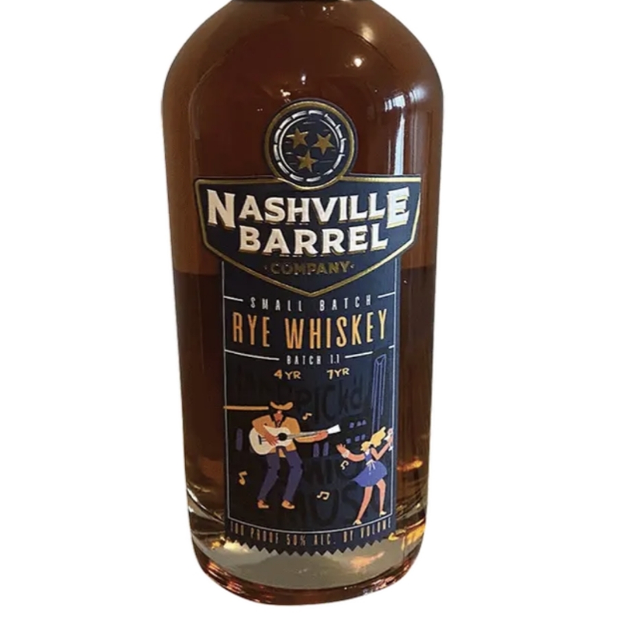 Nashville Barrel Company Small Batch Rye Whiskey Batch 1