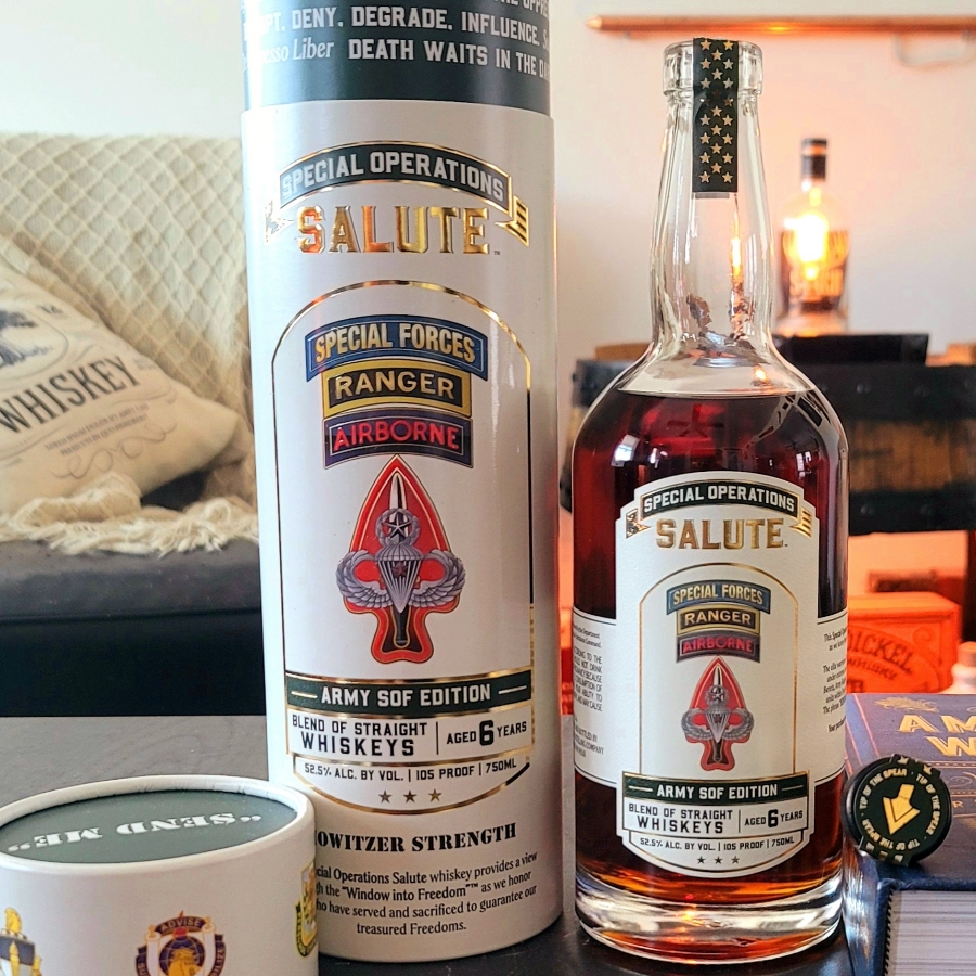 Heritage Distilling Special Operations Salute Army SOF Edition Whiskey