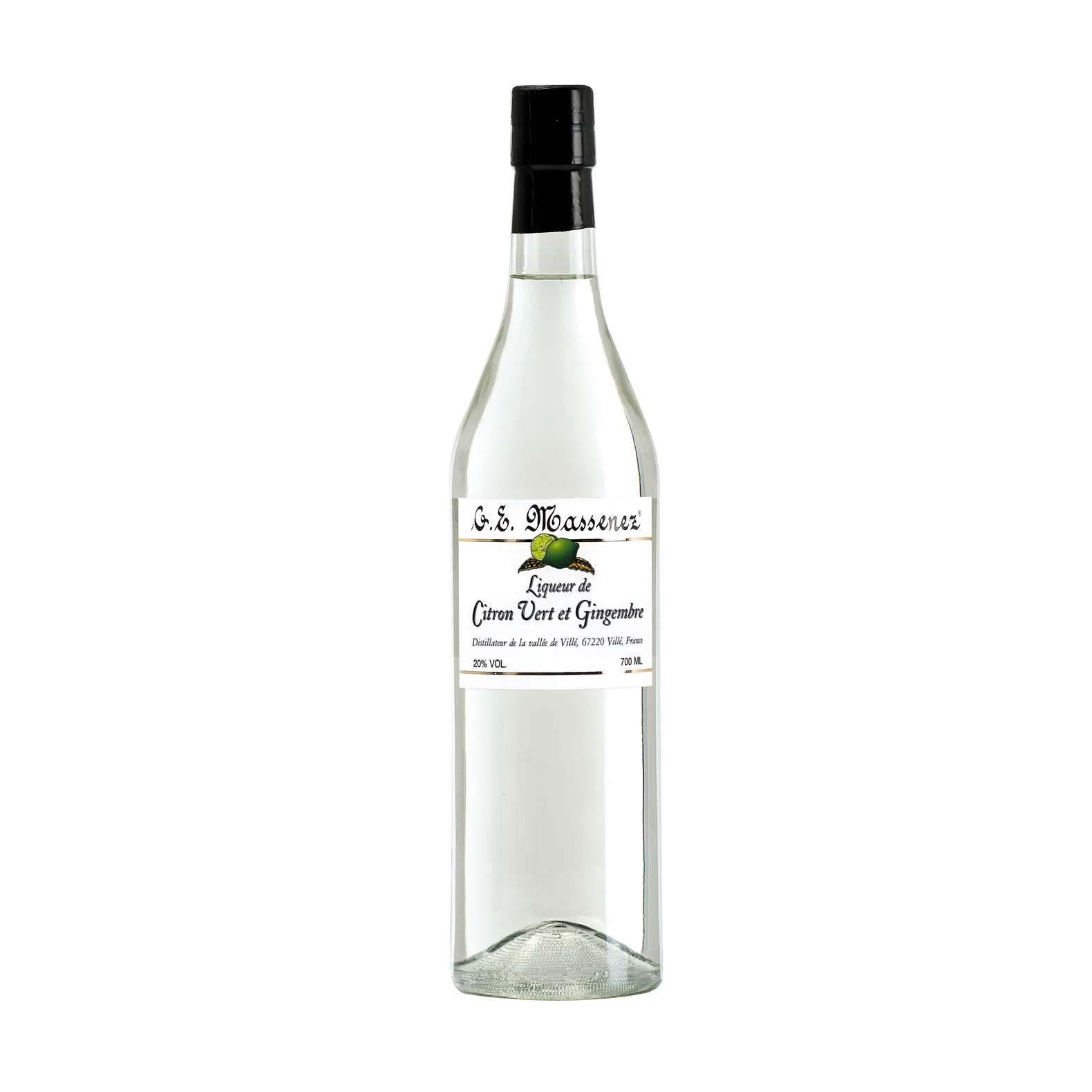 G.E. Massenez Liqueur de Citron Vert et Gingembre