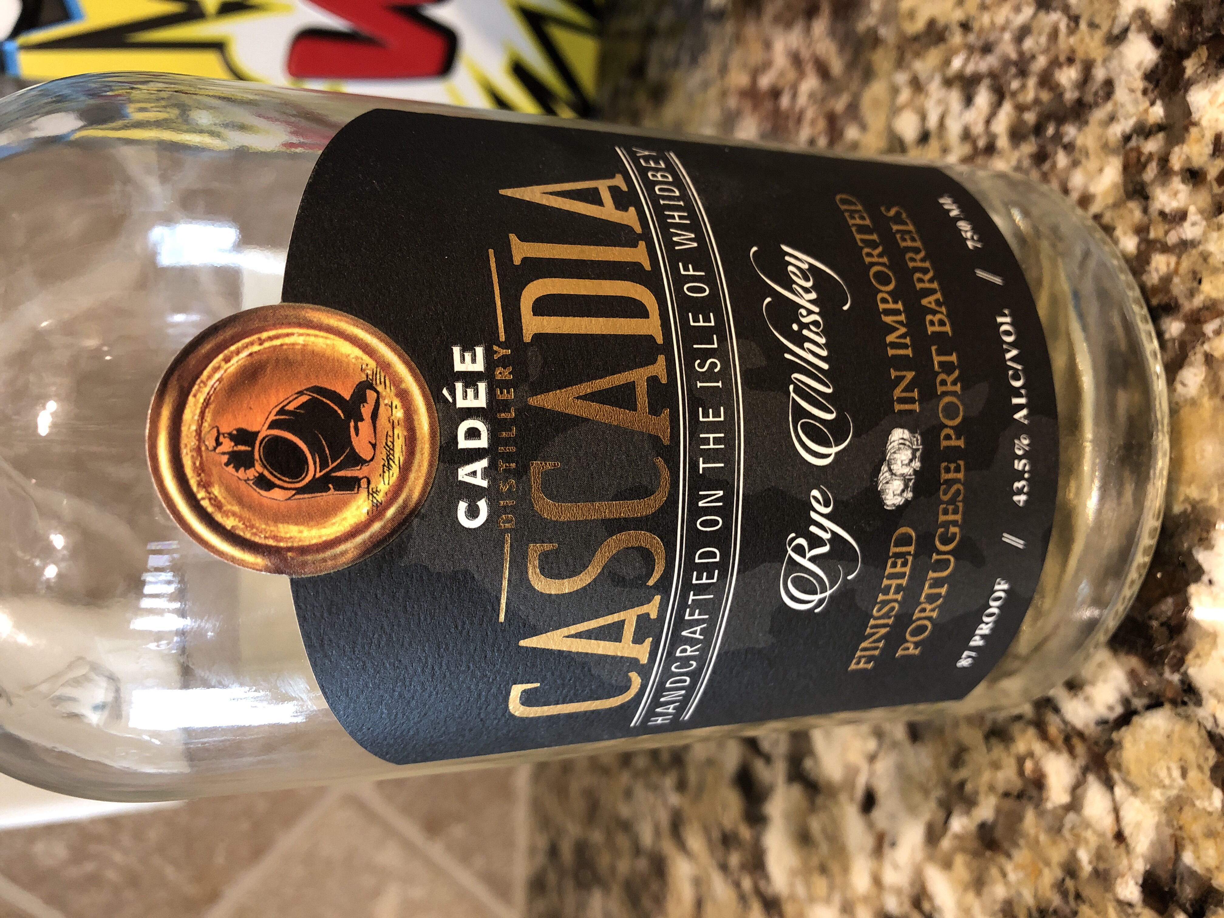 Cascadia Rye Whiskey