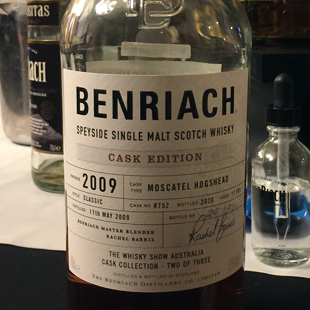 BenRiach 2009 11yo Cask #8752 moscatel hogshead
