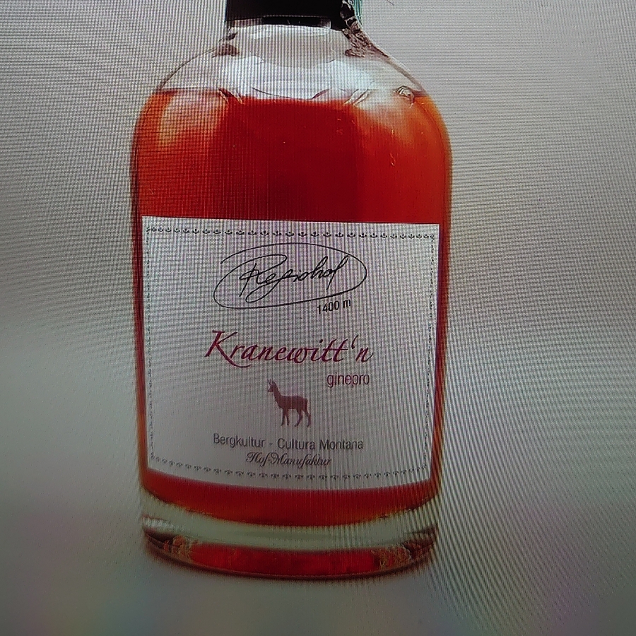 Regiohof Kranewittn Wacholder Schnaps