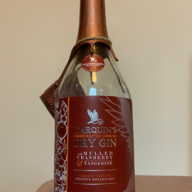 Tarquin's Mulled Cranberry & Tangerine Gin