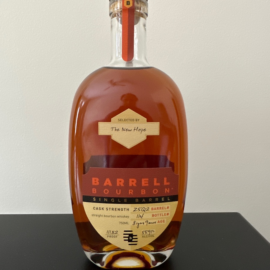 Barrell Bourbon Single Barrel Cask Strength 25Q2 (New Hope)