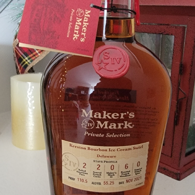 Maker's Mark Krestons Ice Cream Sandwich