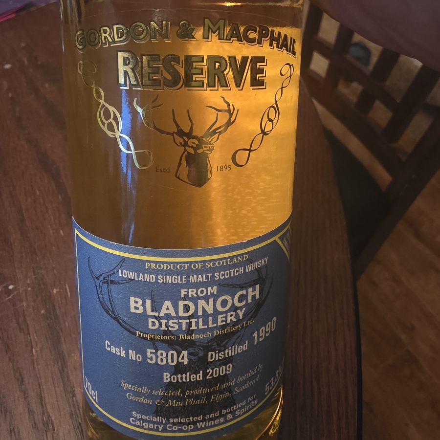 Gordon & Macphail Reserve Bladnoch