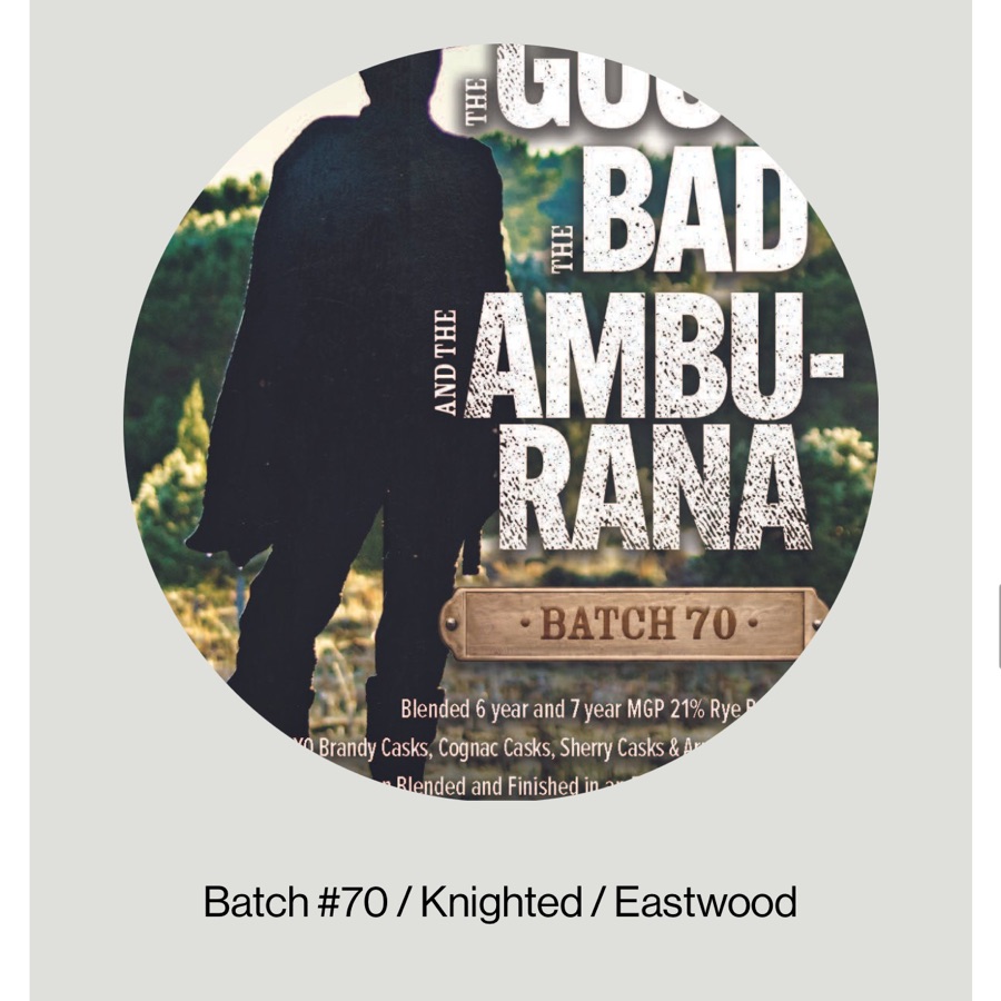 Barrel King - Batch 70 (Eastwood)