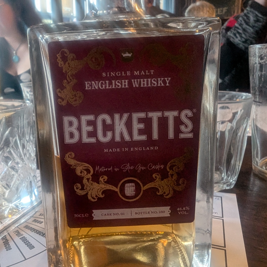 Beckett's Single Malt English Whisky Cask No. 1