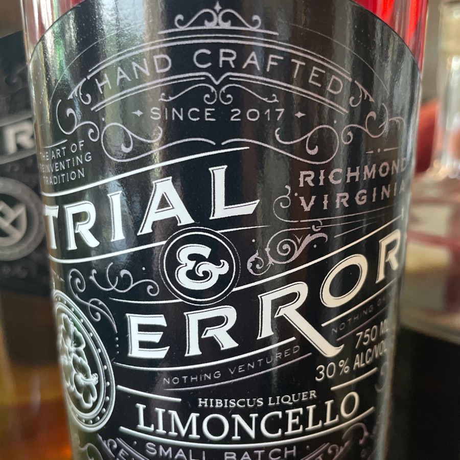 Trial & Error Hibiscus Limoncello
