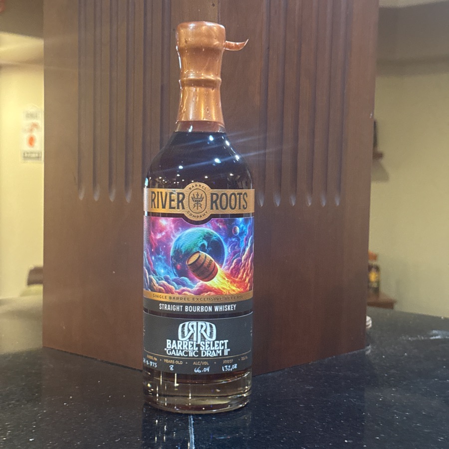 River Roots Straight Bourbon Single Barrel No. GE-B-D73 Galactic Dram II
