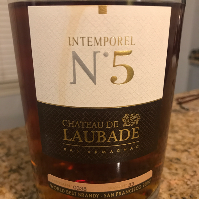 Chateau de Laubade Bas Armagnac Intemporel No 5