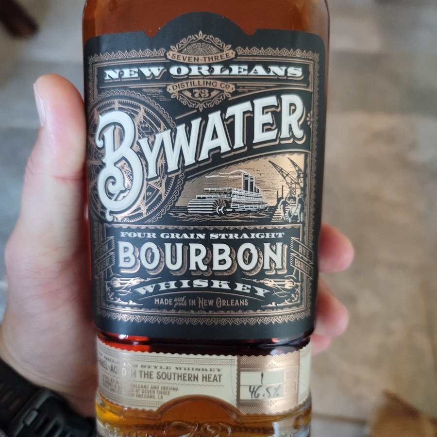 Seven Three Distilling New Orleans Bywater Four Grain Straight Bourbon Whiskey