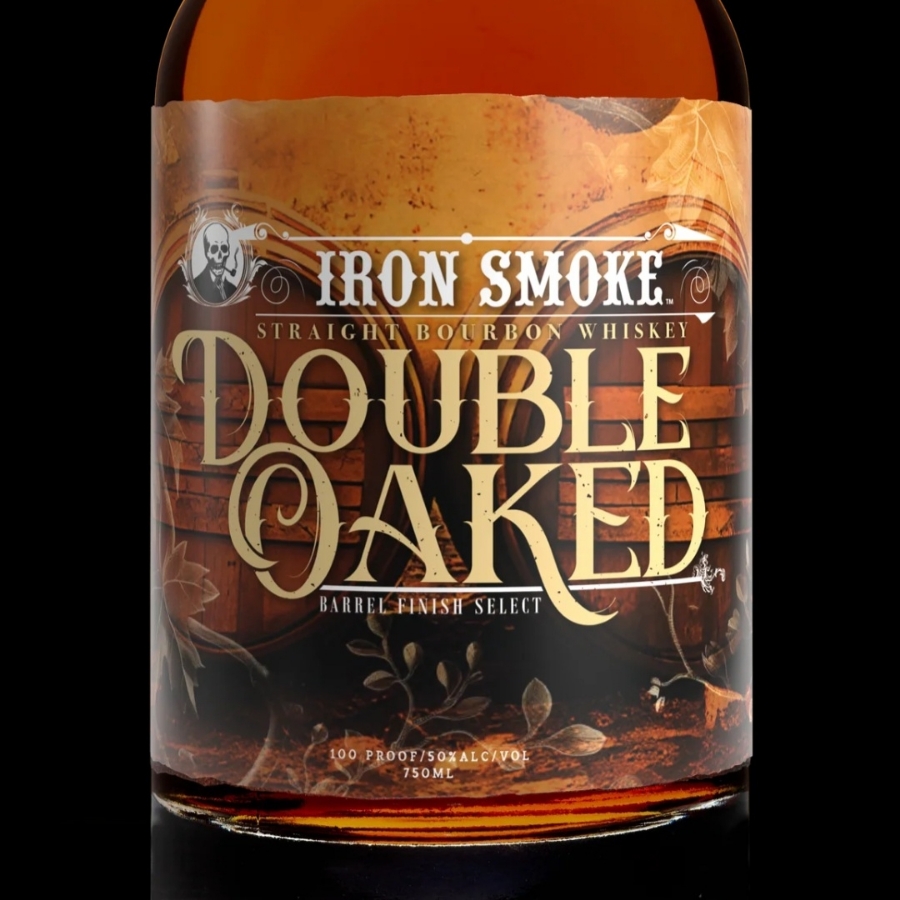Iron Smoke Double Oaked Straight Bourbon Whiskey