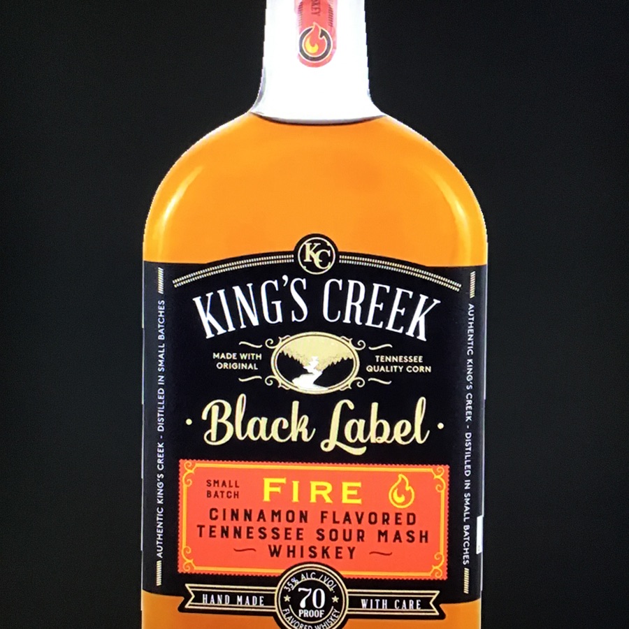 King's Creek Black Label Fire Whiskey