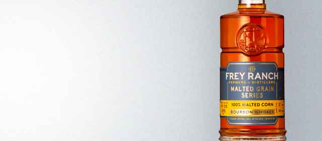 Frey Ranch Malted Grain Series: 100% Malted Corn Bourbon