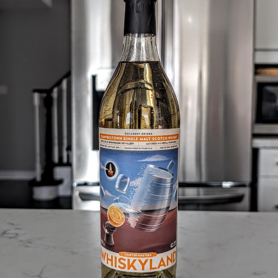 Whiskyland Springbank 1999 25 Year Single Malt Scotch Whisky