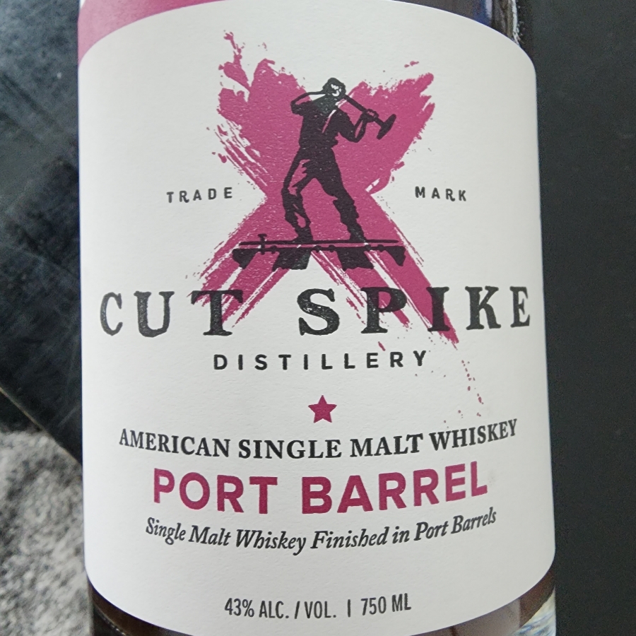 Cut Spike American Single Malt Port Barrel