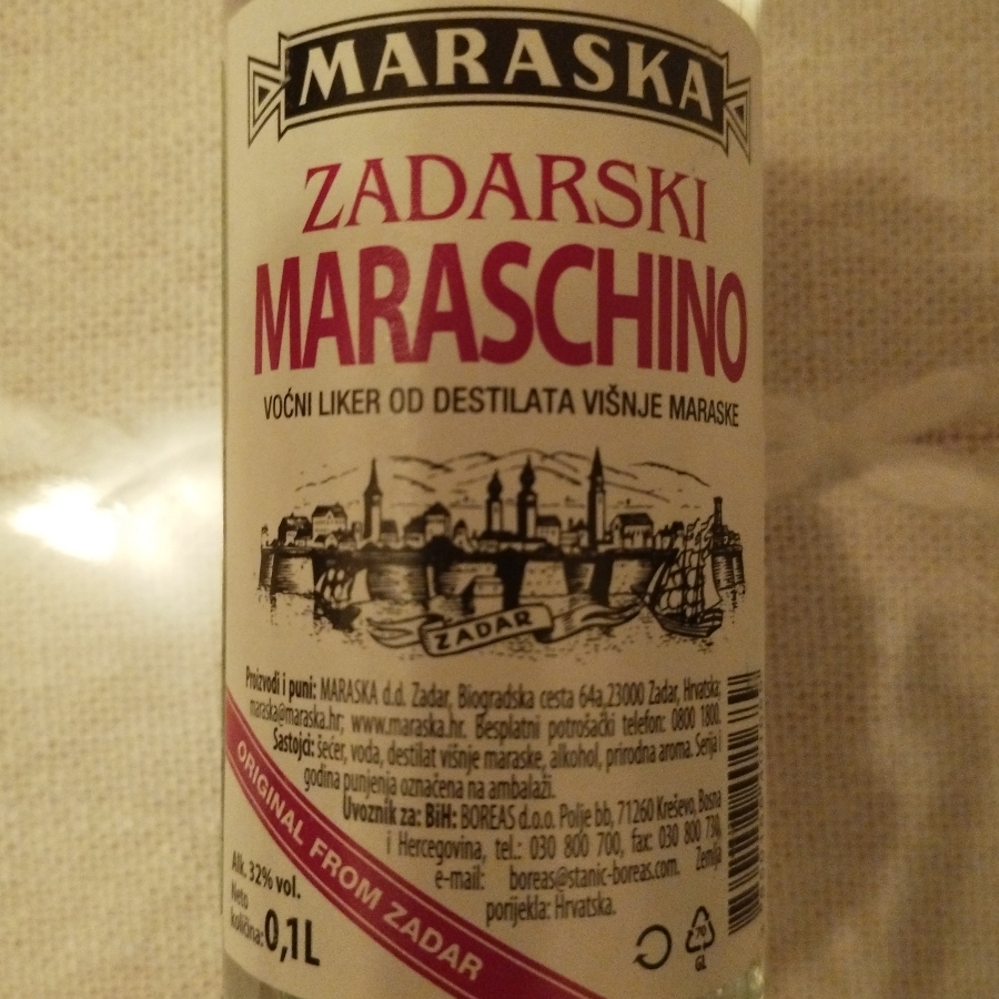 Maraska Zadarski Maraschino