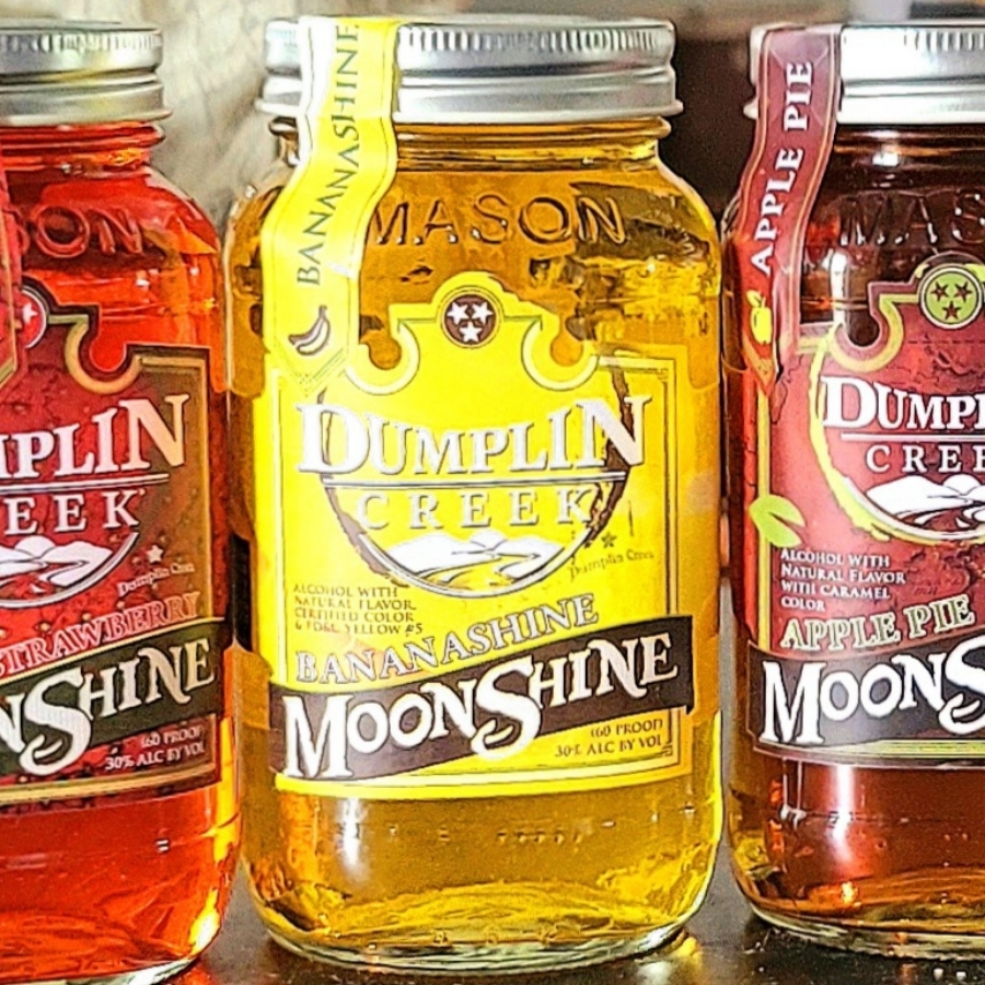 Old Tennessee Distilling Company Dumplin Creek Bananashine Moonshine