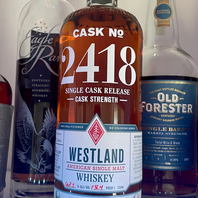 Westland Single Cask Release #2418