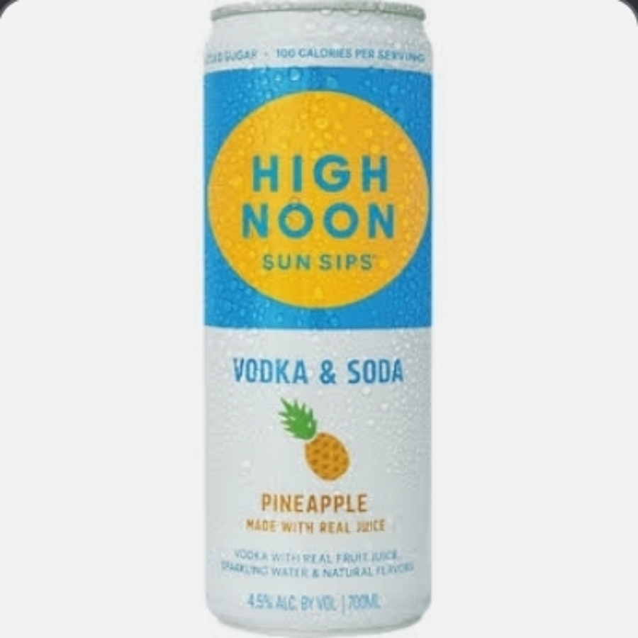 High Noon Vodka & Soda Pineapple