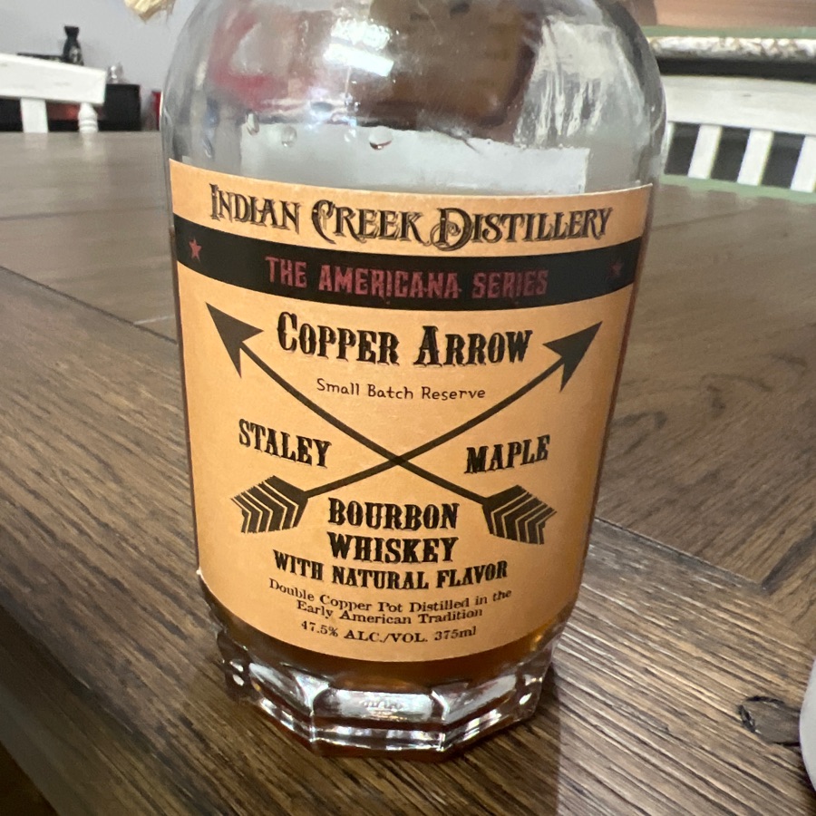 Indian Creek Distillery Copper Arrow