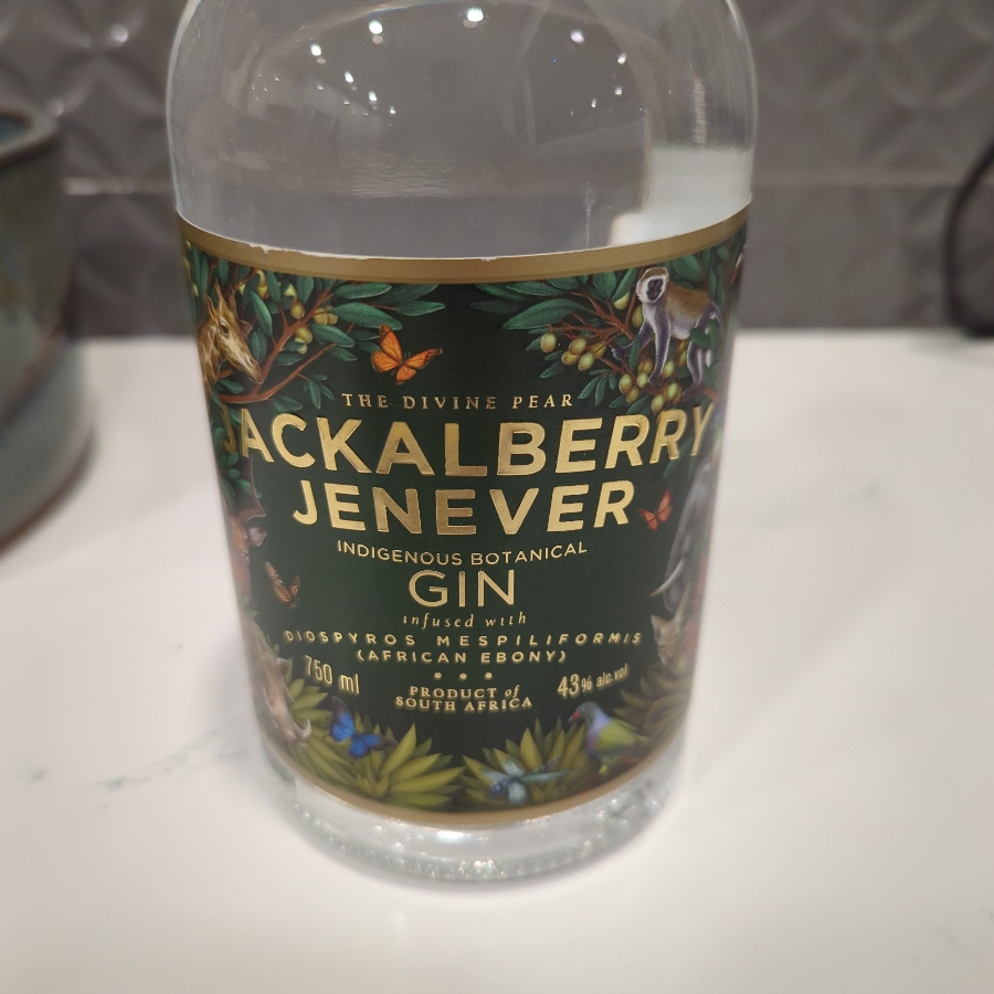 The Devine Pear Jackalberry Jenever Indigenous Botanical Gin