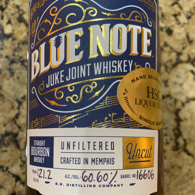 Blue Note Juke Joint Whiskey HSC Liquor Store Single Barrel