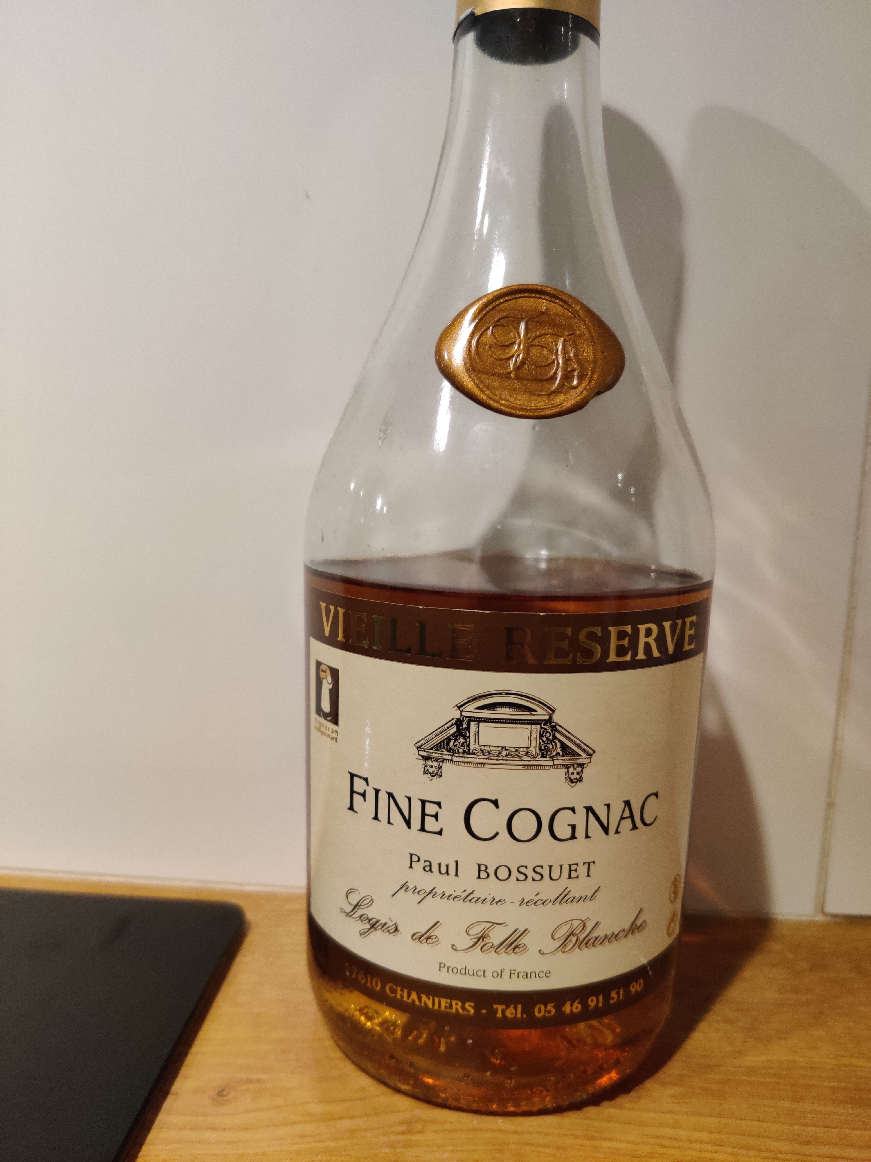 Bossuet fine cognac vieille réserve
