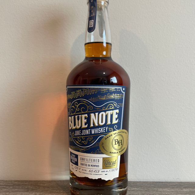 Blue Note Juke Joint Whiskey Single Barrel (BH)