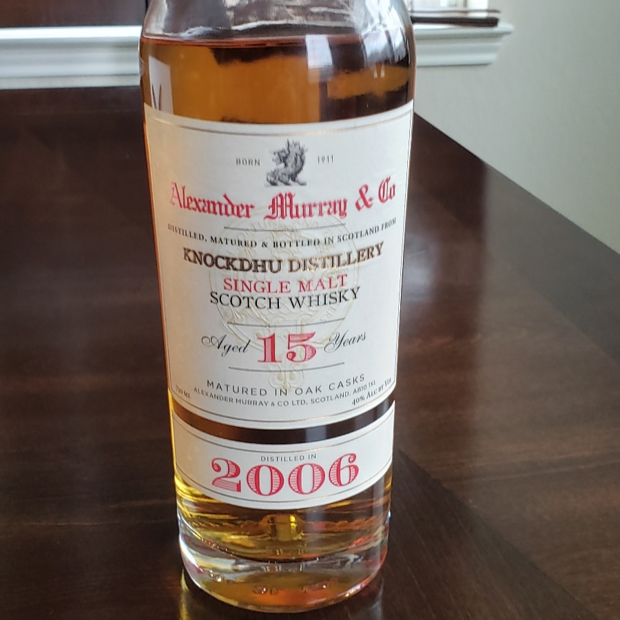 Knockdhu 2006 15 Year (Alexander Murray & Co.)