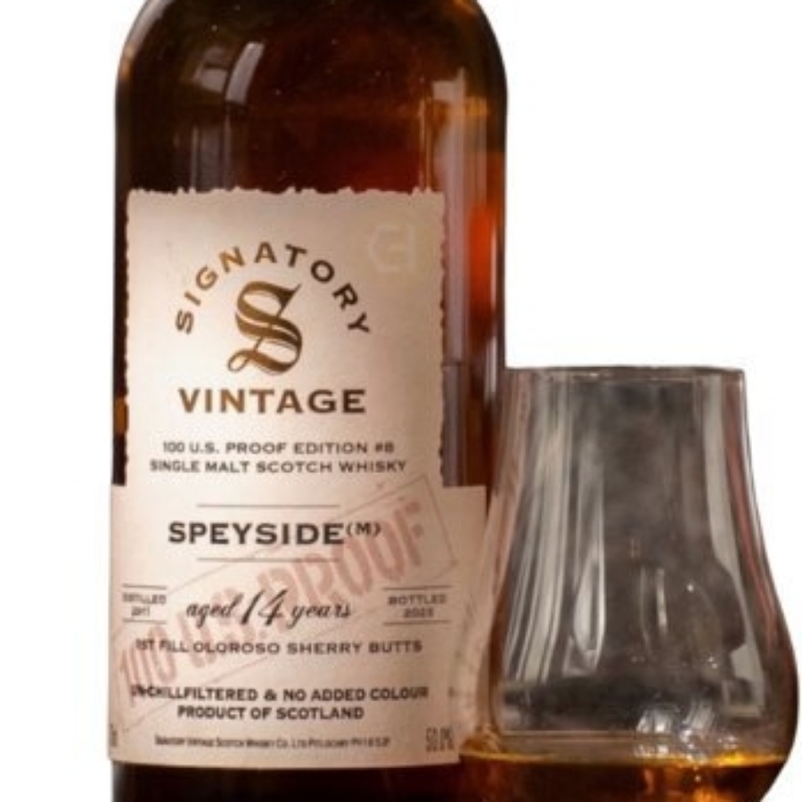 Signatory Speyside (M) [Macallan] 14 Years - 100 US Proof Edition #8 - 2011-2025