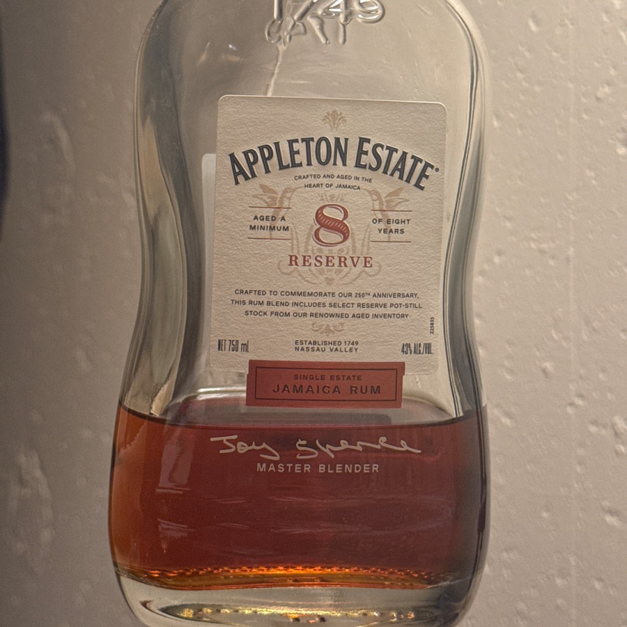 Appleton Estate 8 Year Reserve Single Estate Jamaca Rum